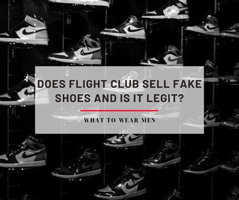 flight club sold me fake shoes